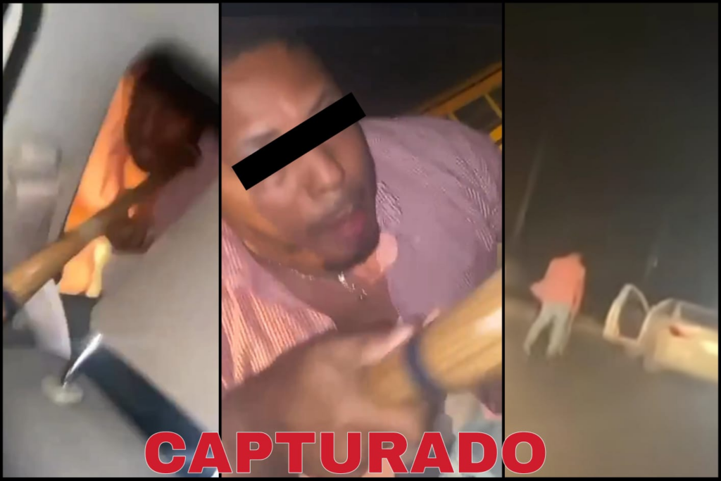 Policía Nacional apresa hombre captado en video intentando agredir mujer con bate de béisbol New Picture 25